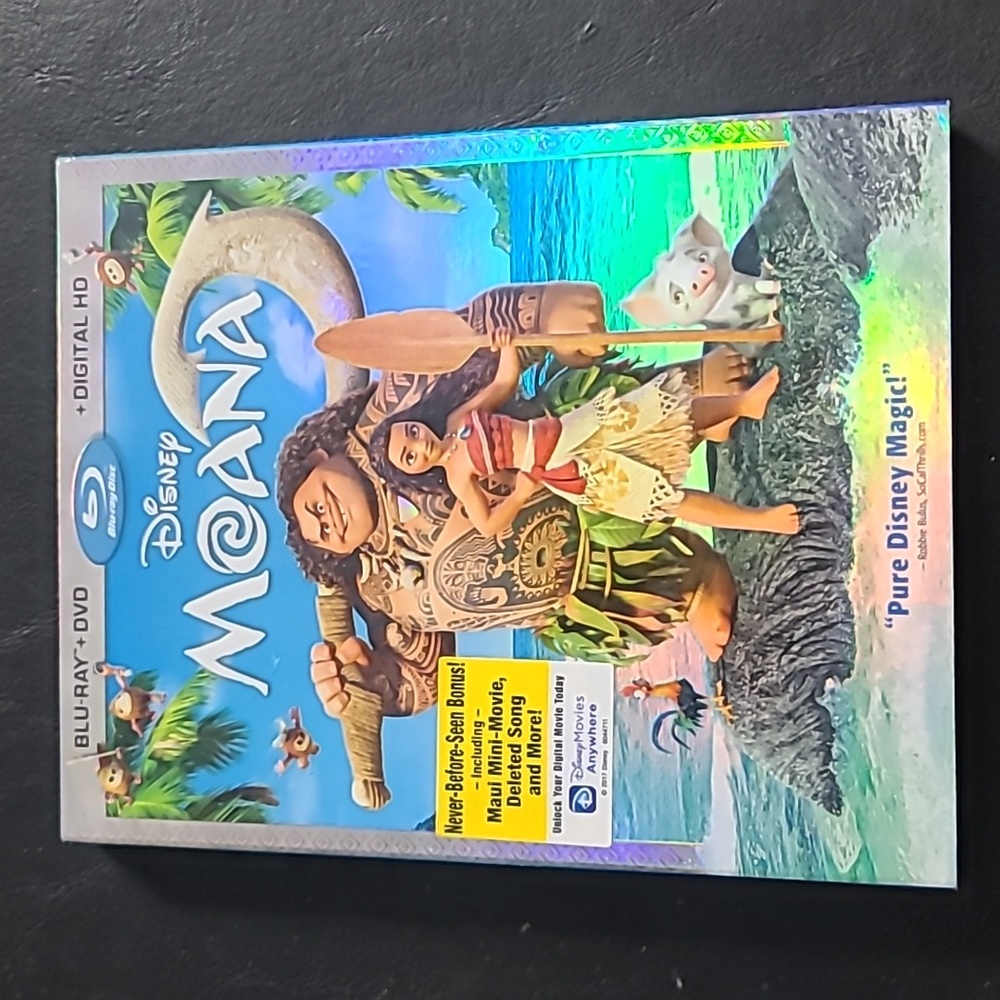 Moana Blu-ray and DVD
